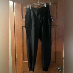 NWT HeartSoul Black scrub Pants size Large